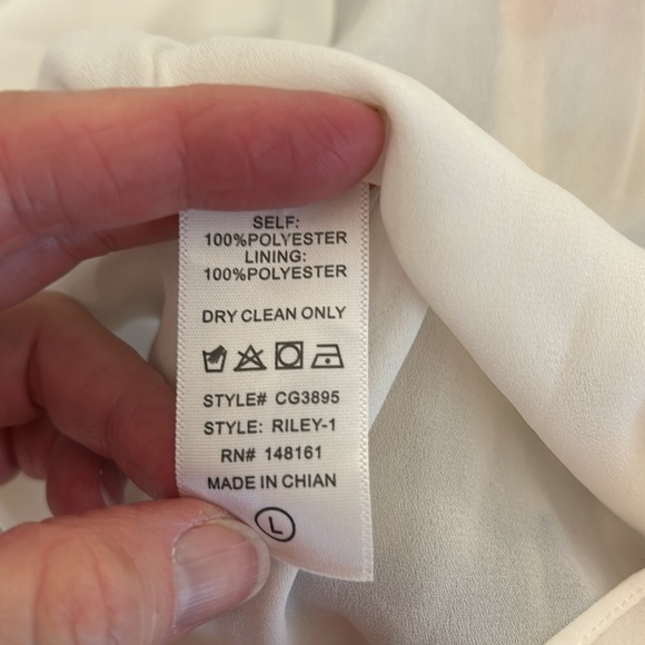 Buddy Love Riley multi colored tiered mini dress. NWT. Size L - Picture 8 of 8